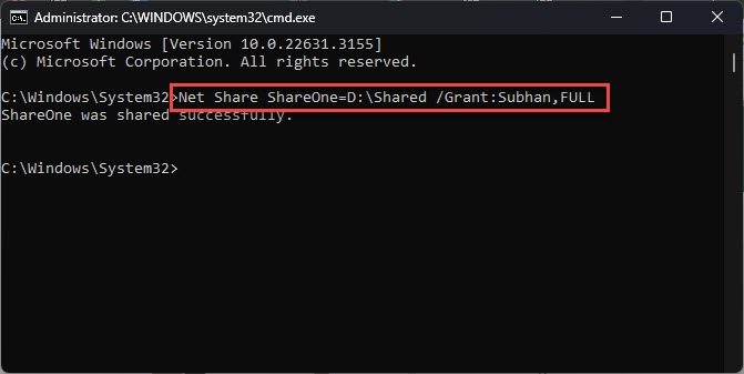How to View, Create, and Delete Network Shares Using Command Prompt