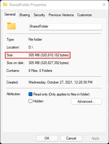 How to Show Folder Size in Windows