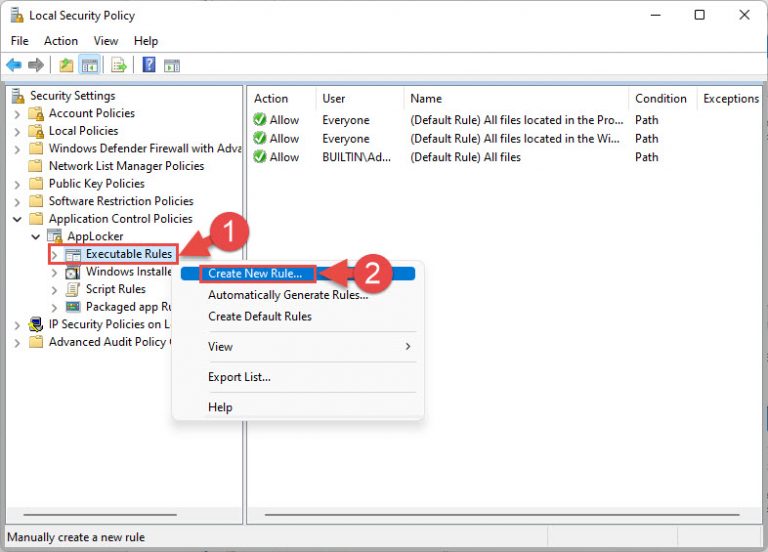 Block Apps With Applocker