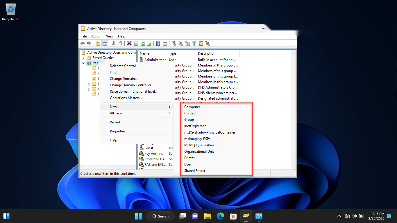 How to Install and Use Active Directory Users and Computers (ADUC / DSA.msc)