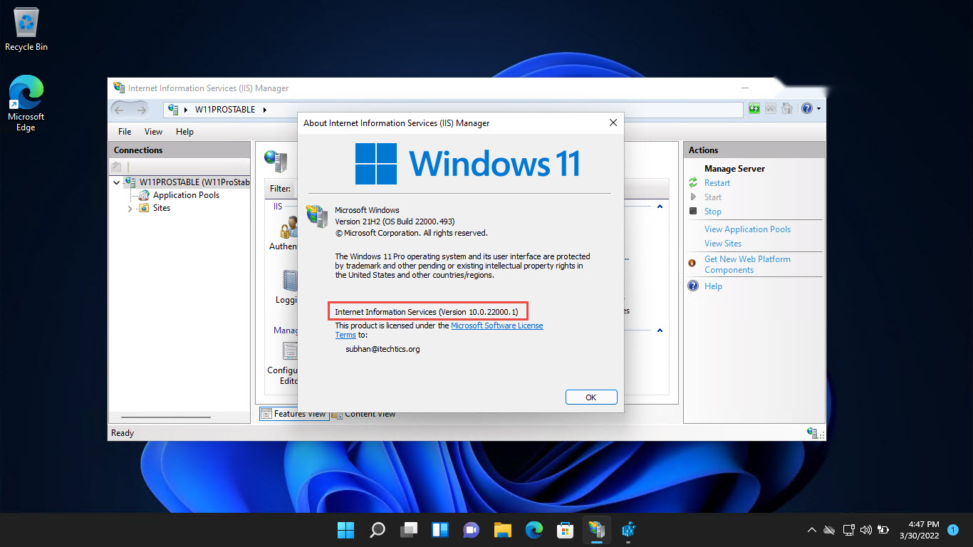 Install Iis On Windows