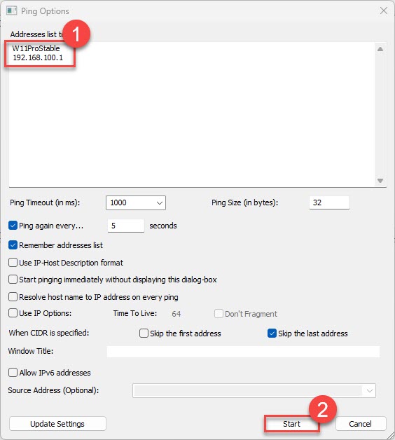 How to Ping Multiple Hosts or IP Addresses at Once