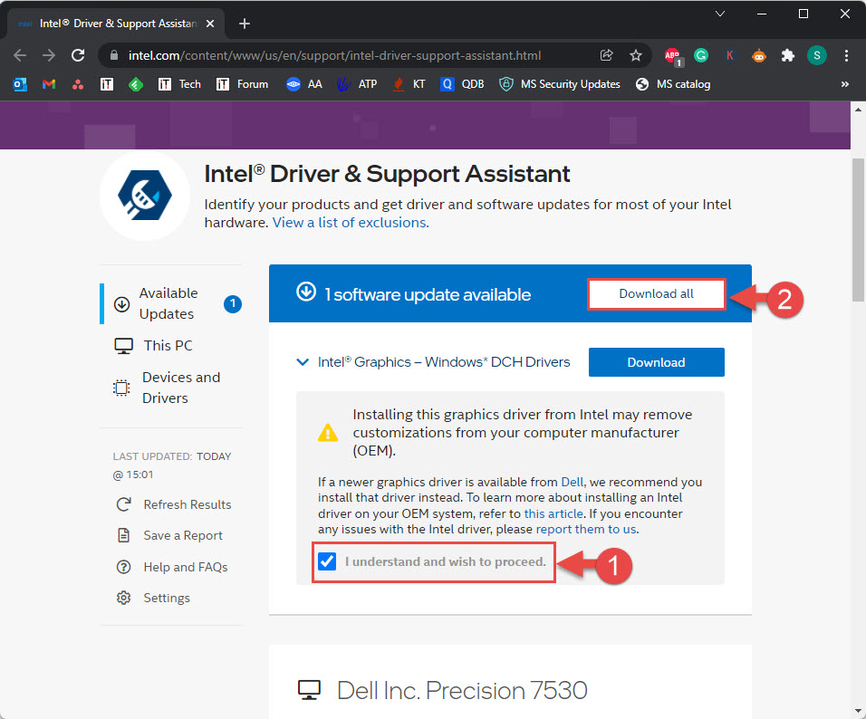 How to Update Intel Drivers with the Intel Driver & Support Assistant