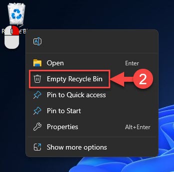 How to Empty the Recycle Bin (Including the Hidden $RECYCLE.BIN Folder)