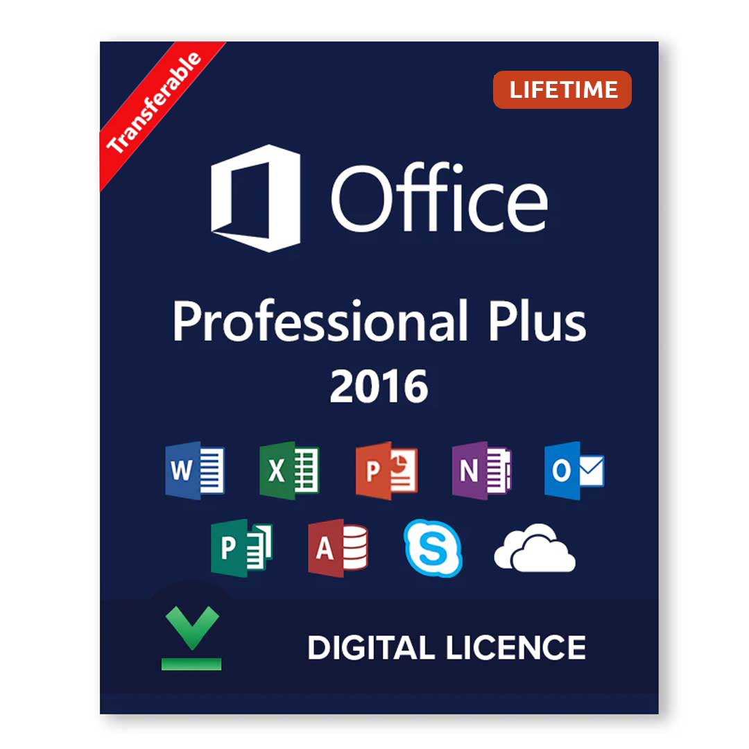 [Bind] Microsoft Office 2016 Professional Plus Activation 1PC (Lifetime)