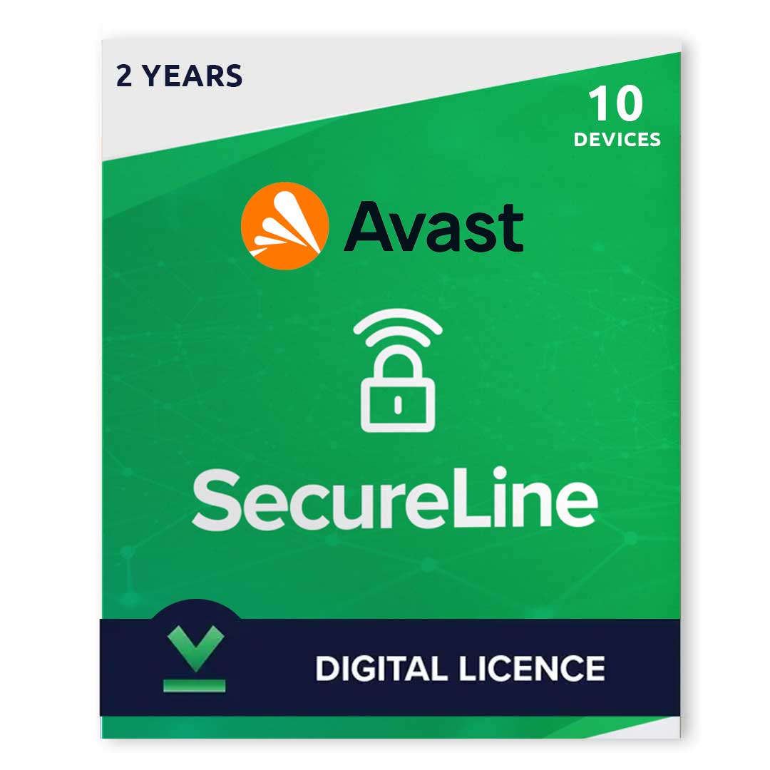 [Key] Avast SecureLine VPN 10 Devices 2 Years Subscription
