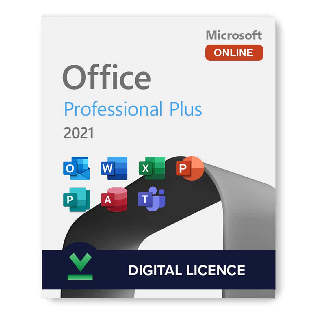 [Retail] Microsoft Office 2021 Professional Plus Online Activation 5PC