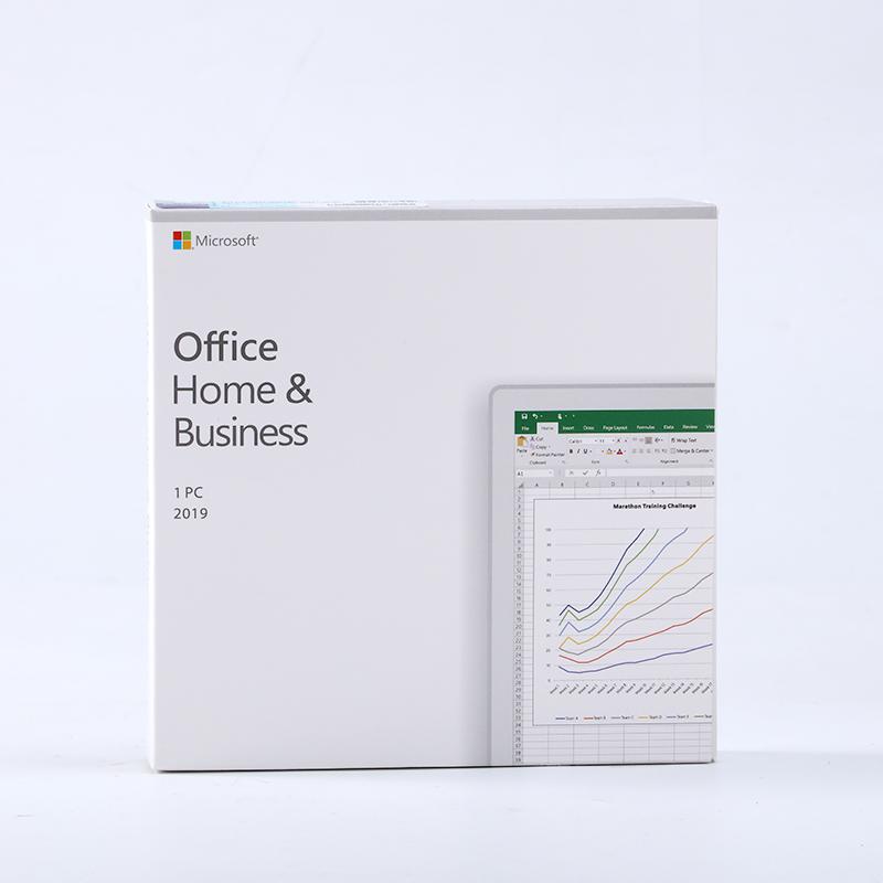 Microsoft Office 2019 Home and Business 1 PC Activation DVD Retail Pack