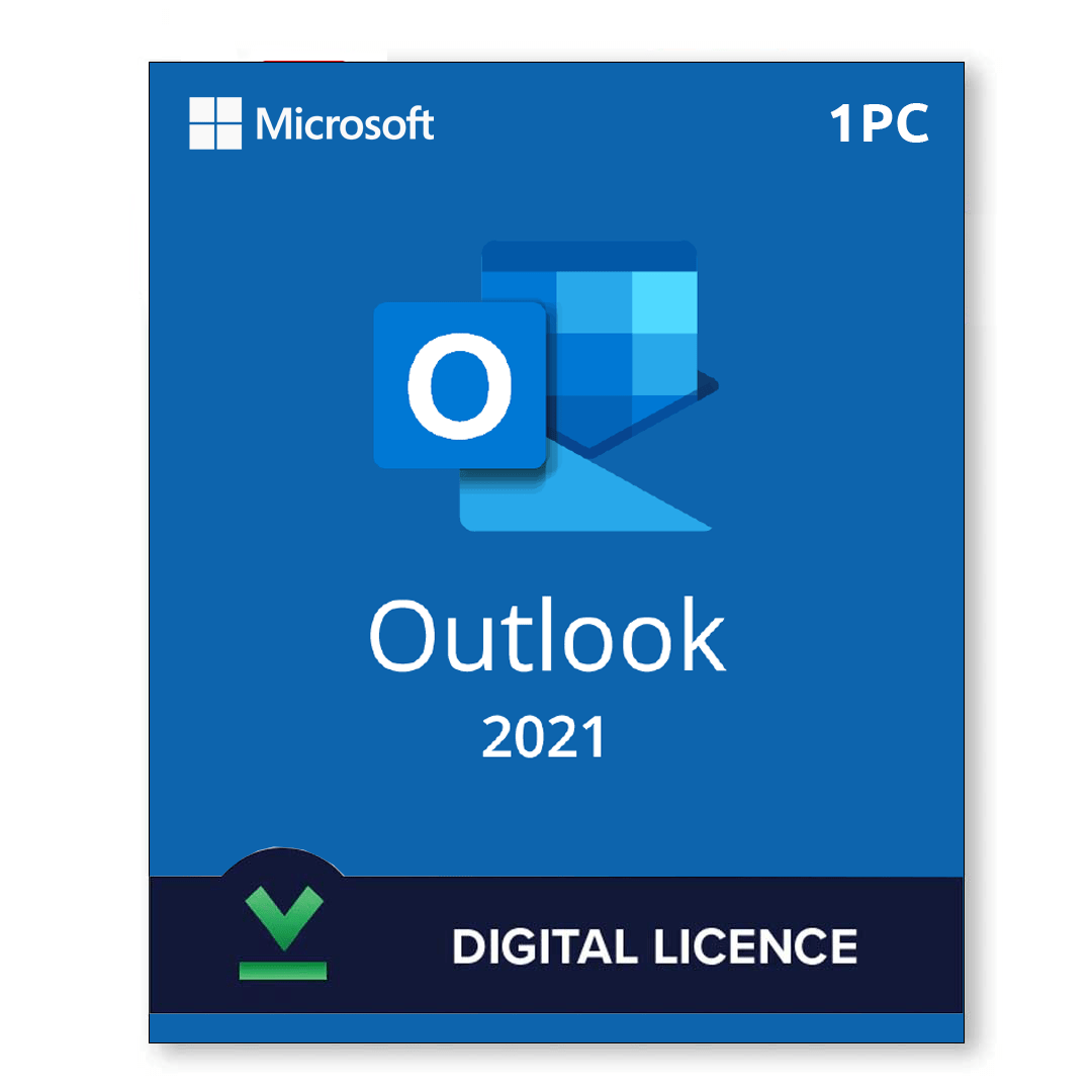 Microsoft Outlook 2021 1PC Online Activation (Windows 10 & 11 PC)