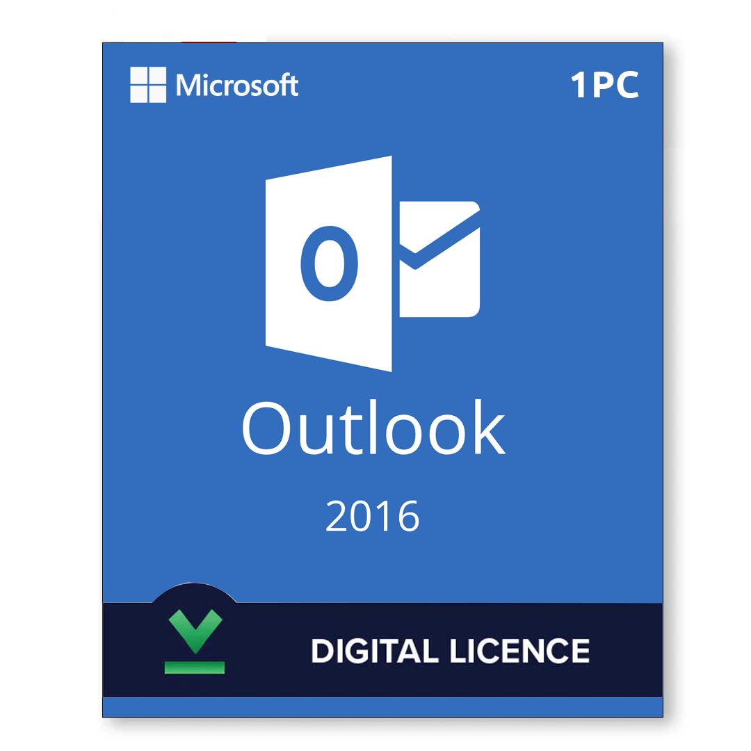 Microsoft Outlook 2016 1PC Online Activation