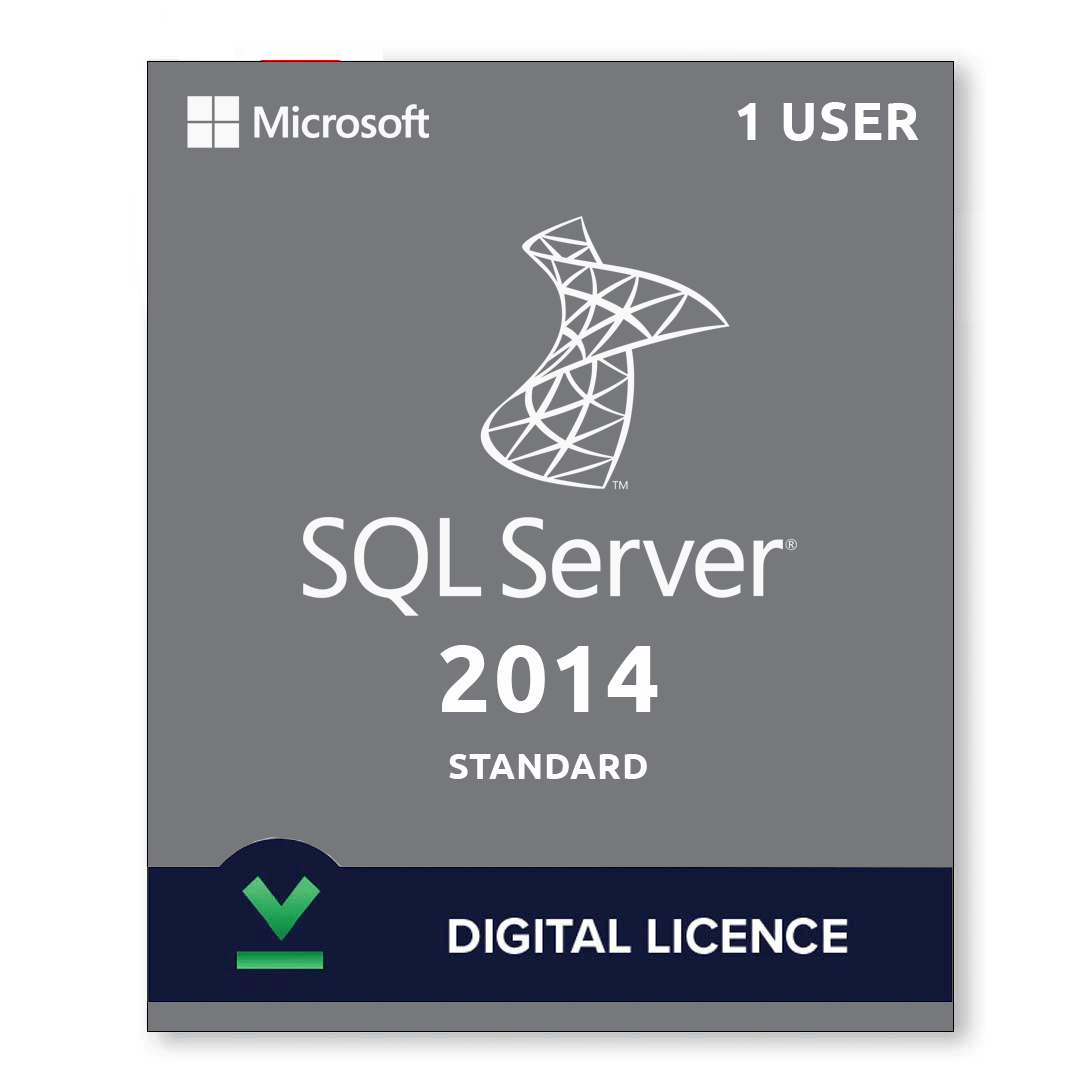 SQL Server 2014 Standard 1 User Activation