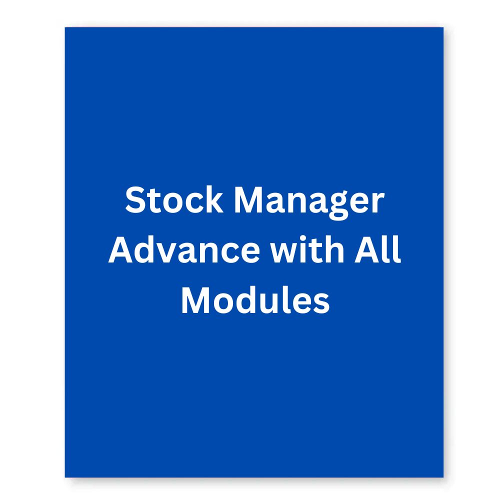 Stock Manager Advance with All Modules