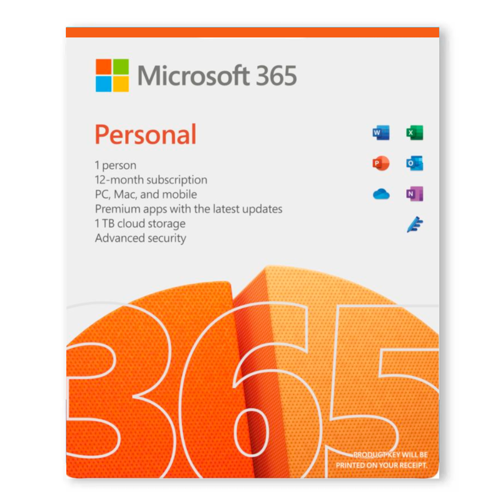 Microsoft 365 Personal | 12-Month Subscription, 1 person