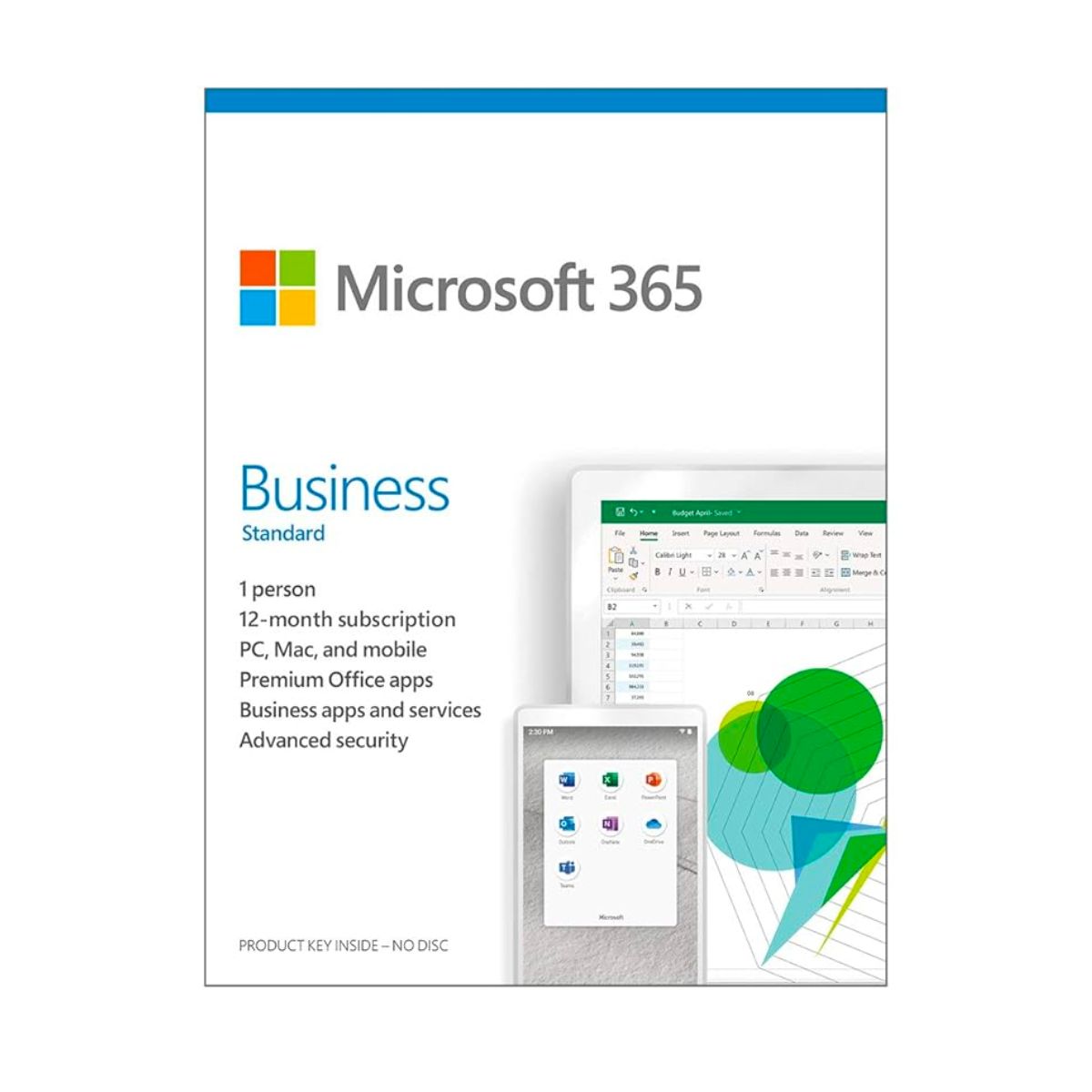 Microsoft 365 Business Standard | 1 user | 1 year subscription
