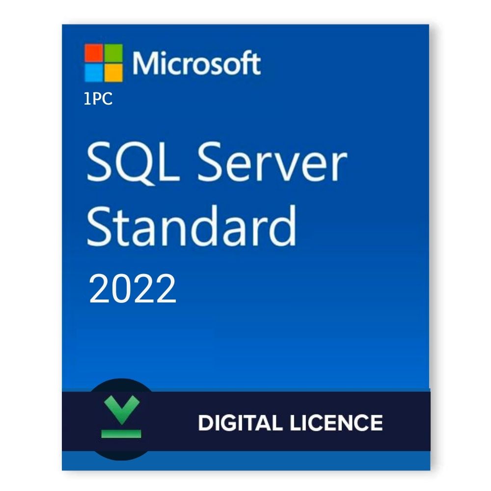 Microsoft SQL Server 2022 Standard Product Key | 1 User 1 Device