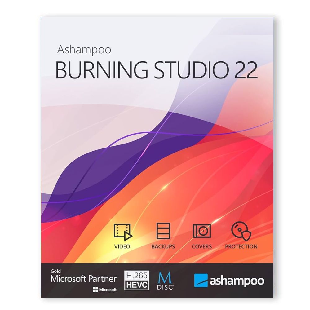 Ashampoo Burning Studio 2022 (Windows) 1 PC Activation