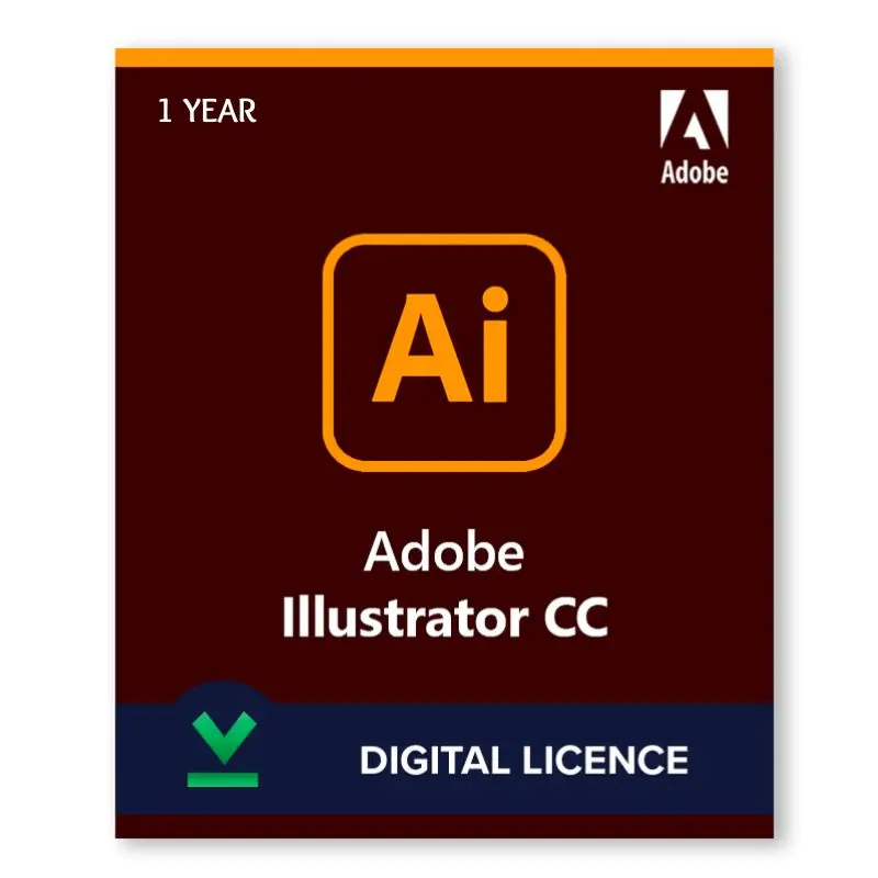 Adobe Illustrator CC | 12 Month Genuine Activation