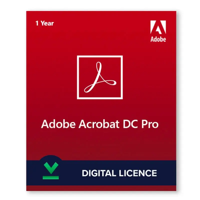 Adobe Acrobat Standard 2020 (PC) 1 Device | 1 Year