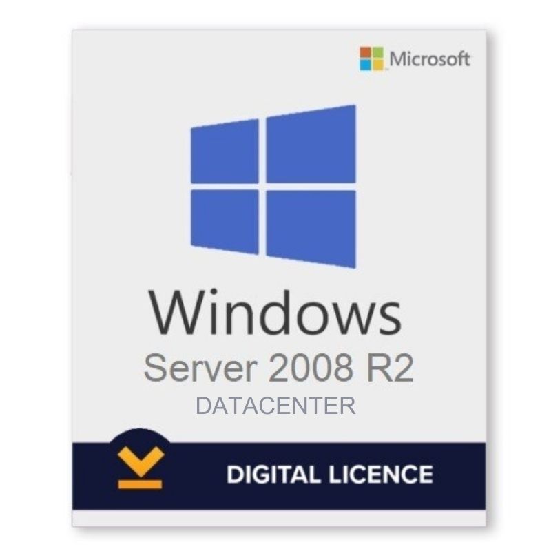 Microsoft Windows Server 2008 R2 Datacenter - License key 1PC