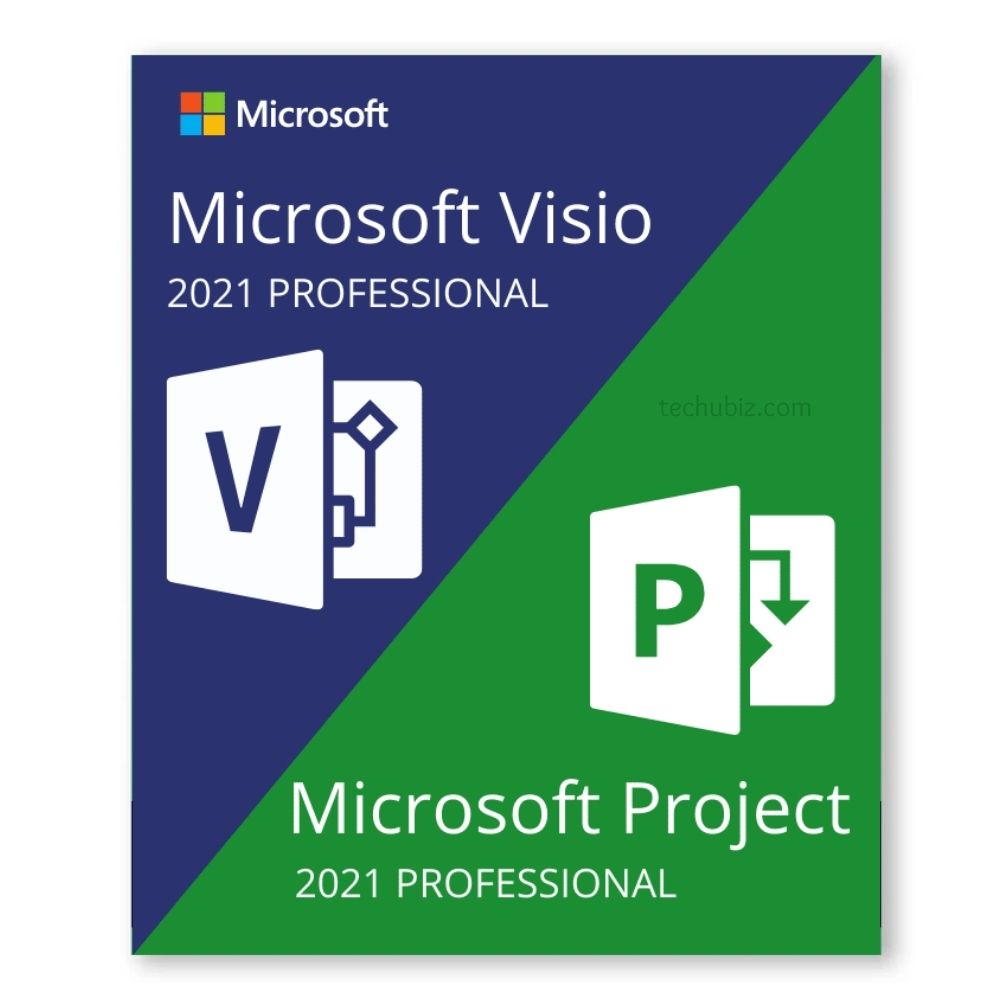 Project Professional + Visio Professional 2021 Activation key – Bundle
