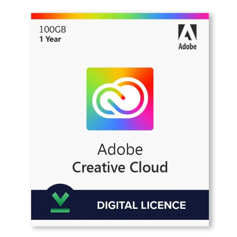 Adobe Creative Cloud Pro All Apps 1 Year Subscription