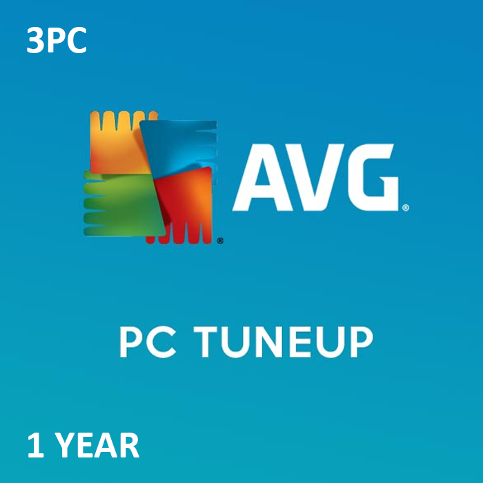 [Key] AVG PC TuneUp 3 User 1 Year PC Activation