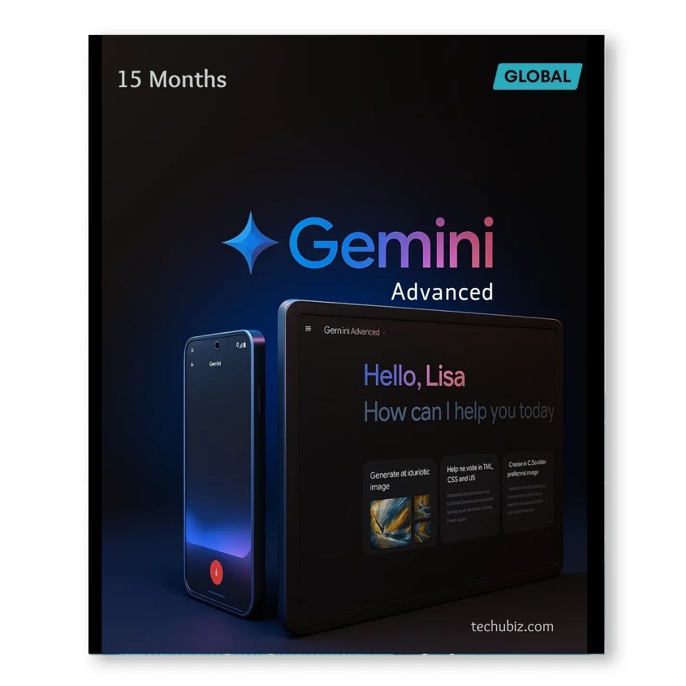 Gemini Advanced 15 Months - Gemini Account
