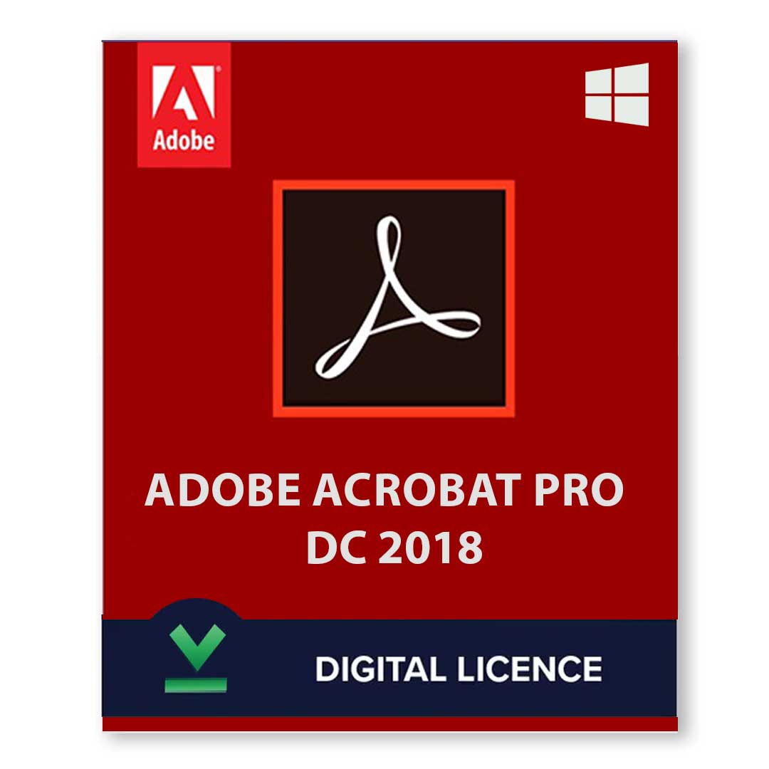 Adobe Acrobat Pro 2018 (PC) 1 Device