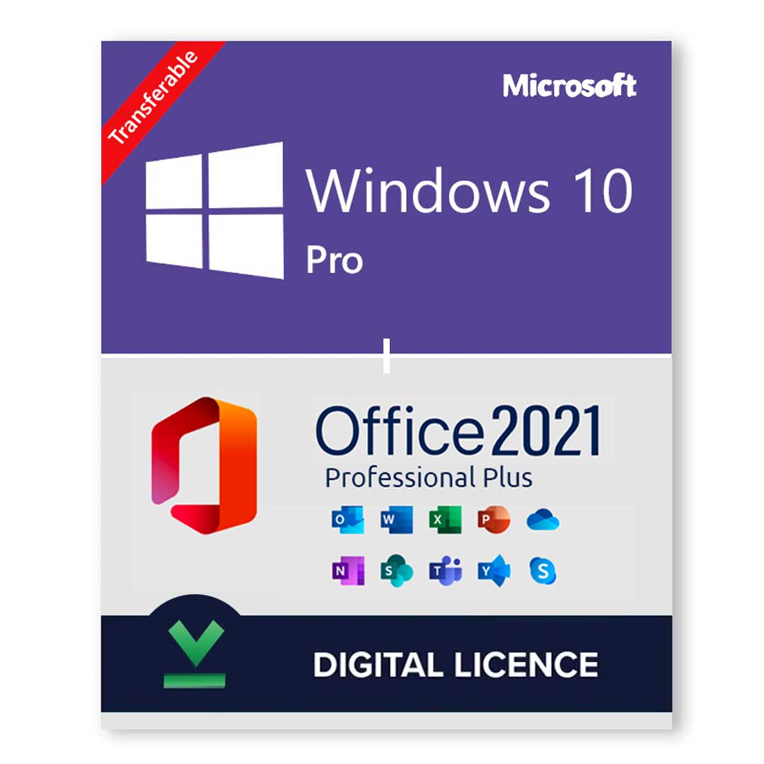 win10_office_retail Windows 10 Pro + Microsoft Office 2021 Professional Bundle – Digital Licenses 1PC (Lifetime) - Image 1